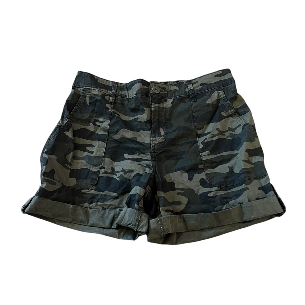 Social Standard by Sanctuary Women's Hero Utility Short CAMO Size  SMALL New